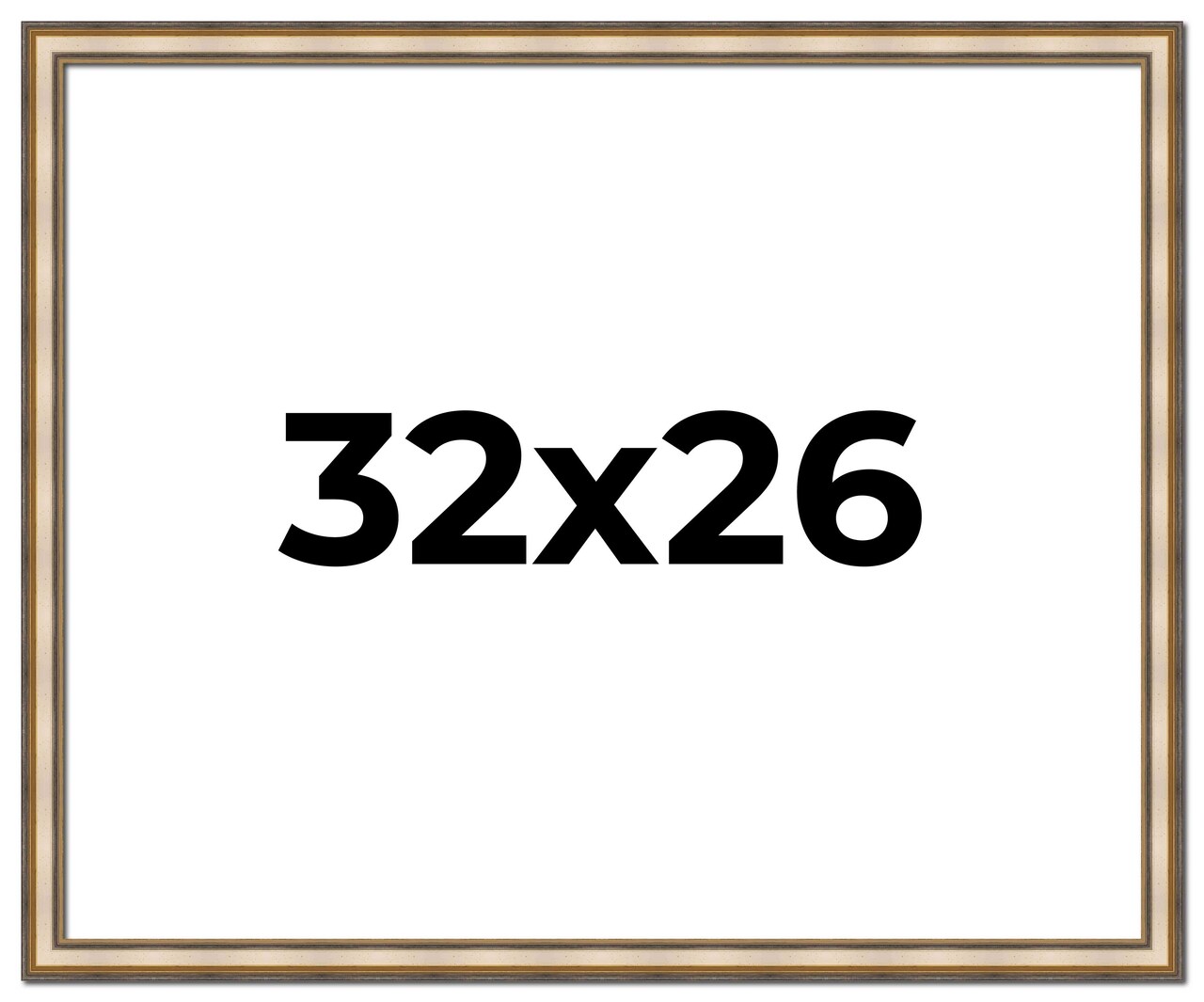 Refined Silver Picture Frame - UV Acrylic, Backing Board, Hanging Hardware Included